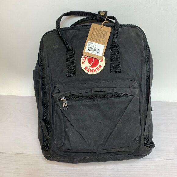 Fjallraven Kanken Classic Unisex Mens Womens Backpack Black One Size 16L main image 4